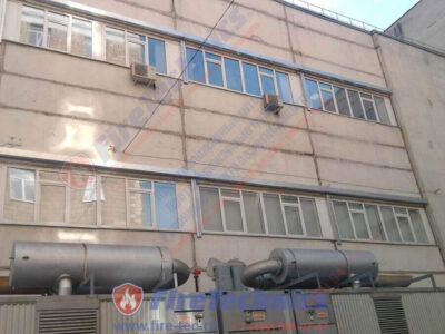 Противопожарные шторы FireTechnics на оконные проемы